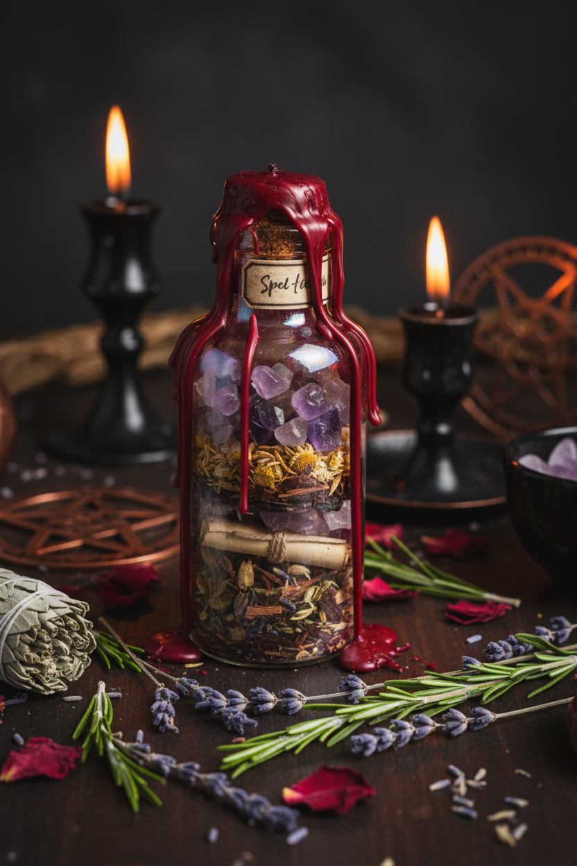 Spell Jars: A Beginner's Guide to Their Creation and Usage