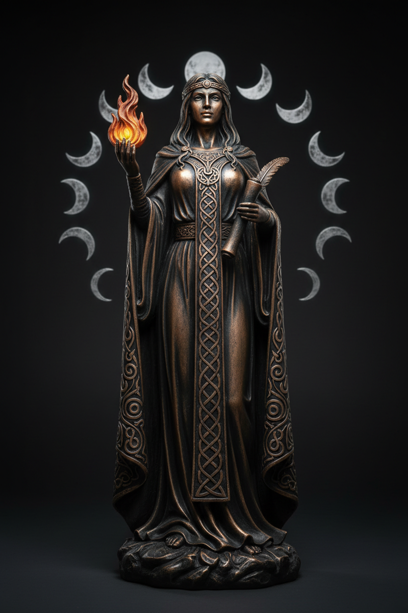Exploring Brigit The Goddess of Fire Wisdom and Her Role in Modern Witchcraft