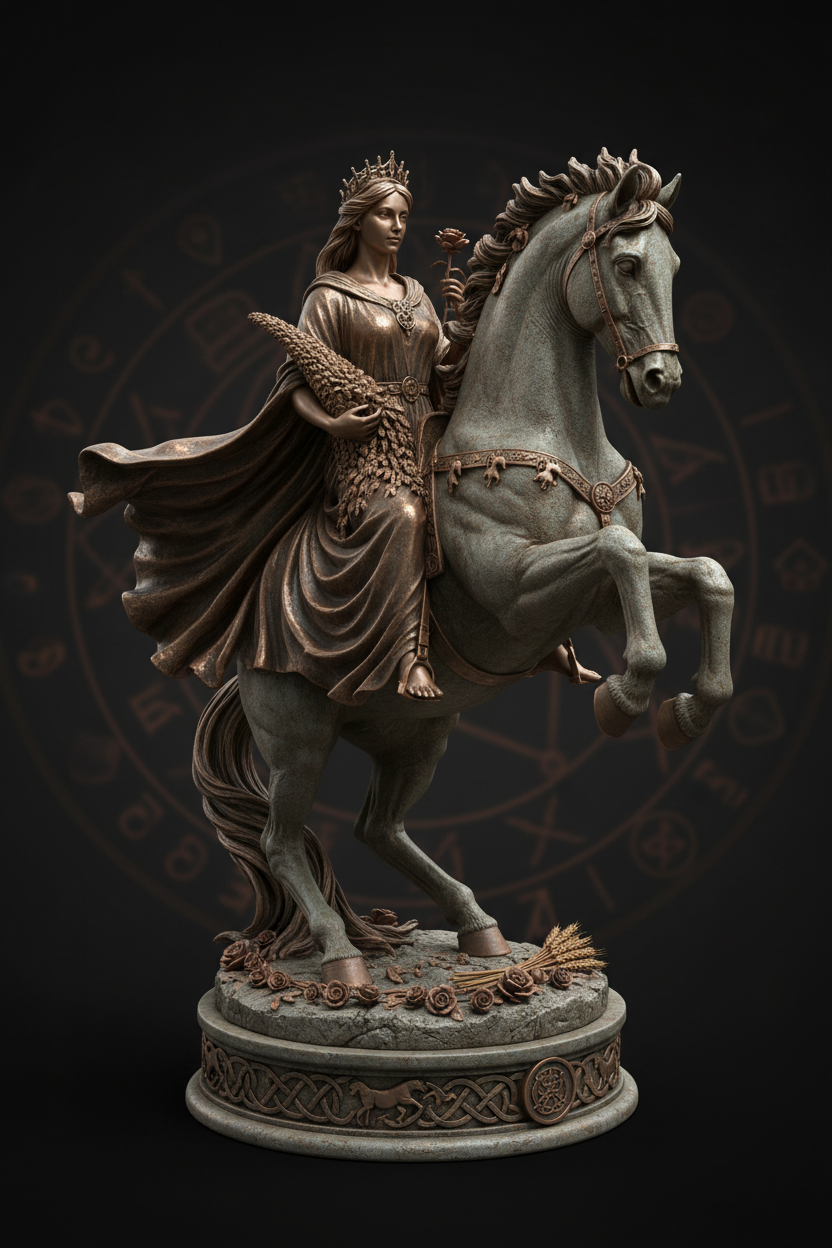 Understanding Epona the Goddess of Horses and her Role in Witchcraft