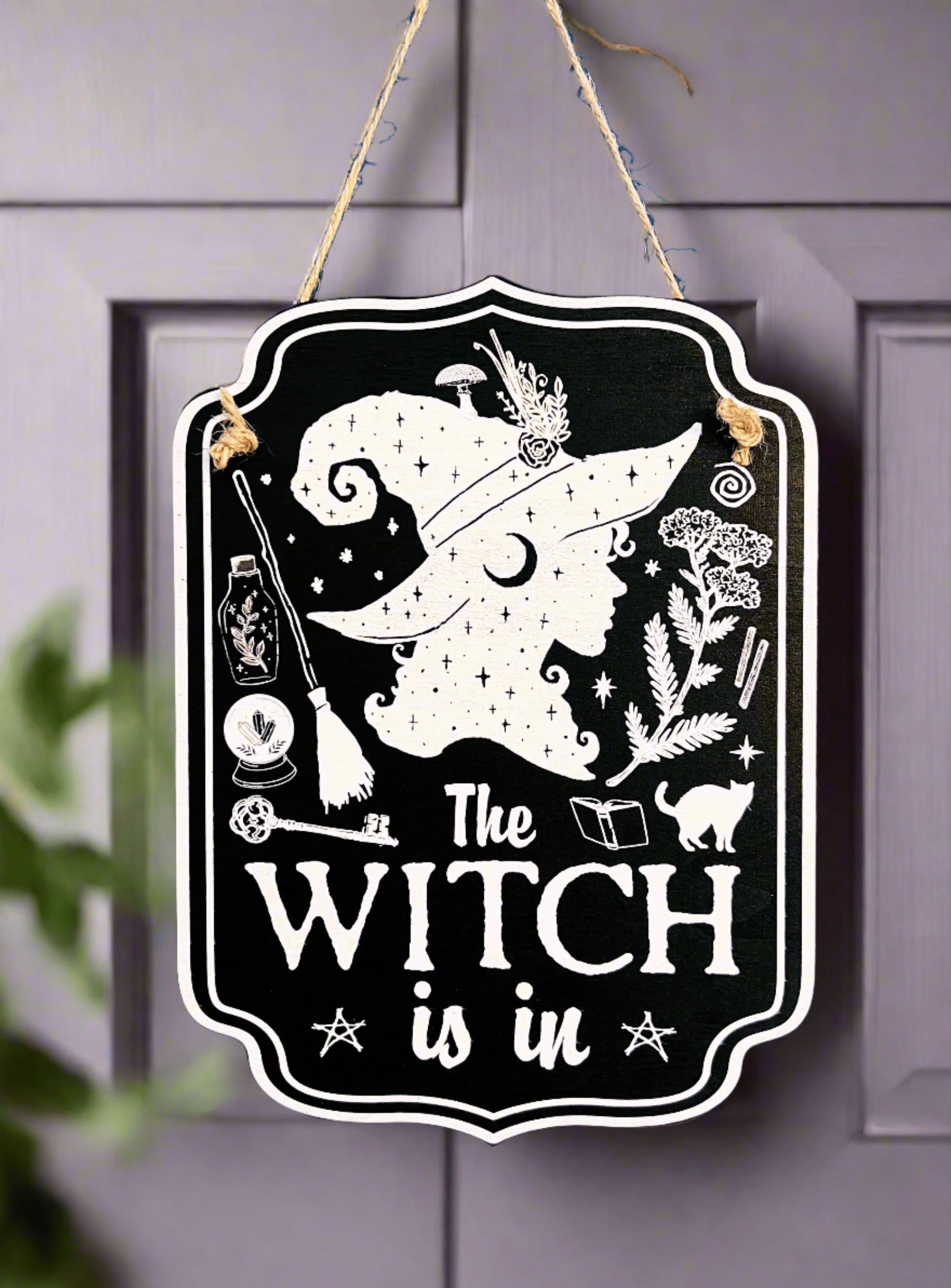 Witchy Décor Wooden Sign - Witchy wonder