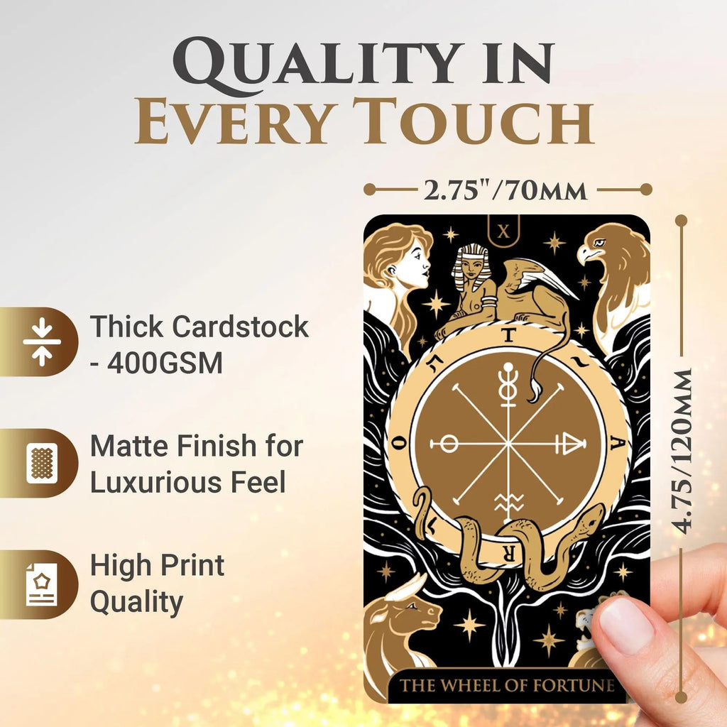 Starlight Gold Tarot - Witchy wonder