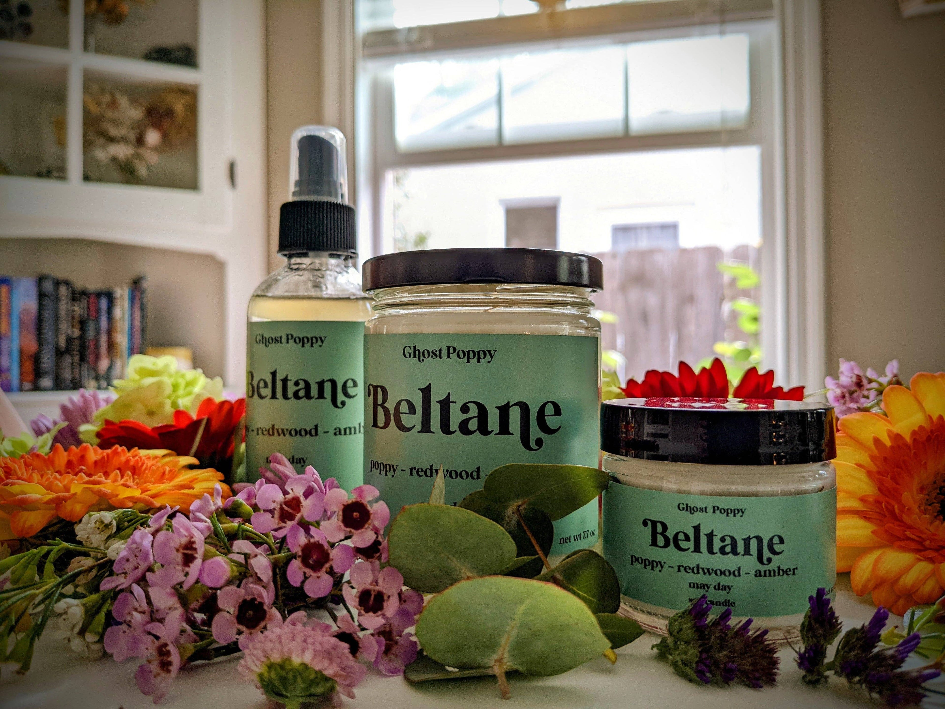 Beltane Summer Candle - Witchy wonder