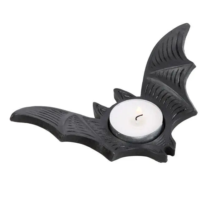 Gothic Bat Tealight Candle Holder - Witchy wonder