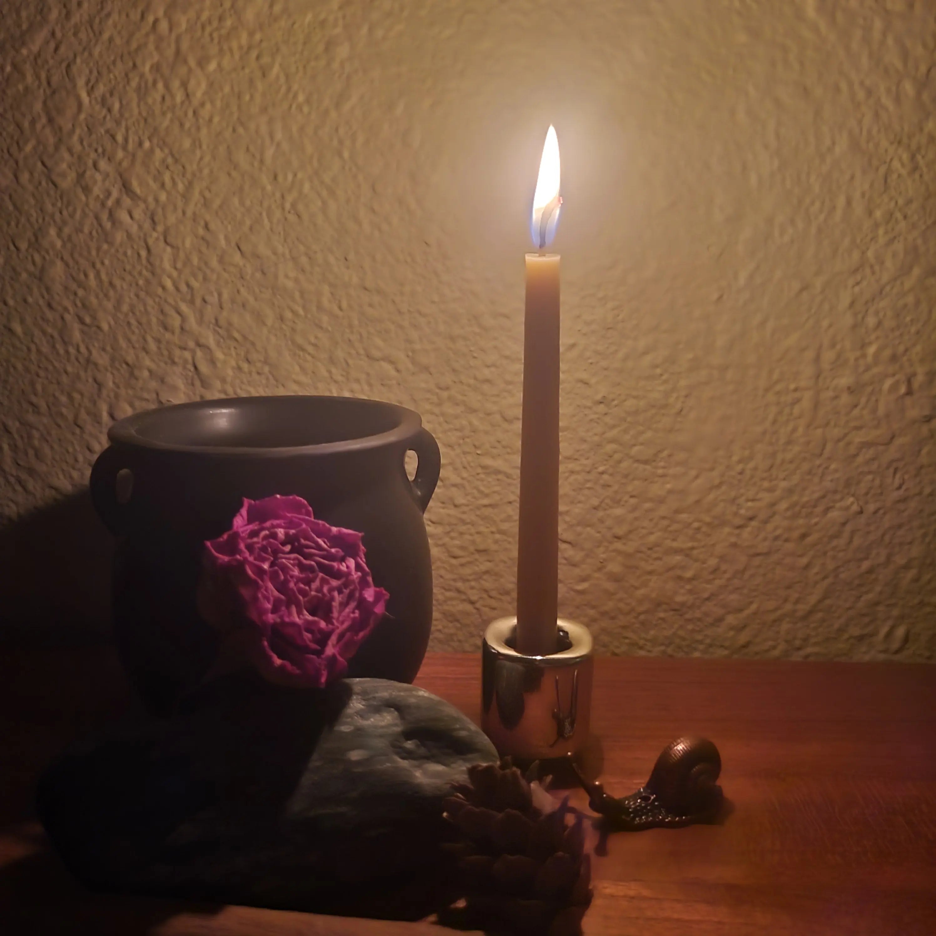 Taper Candles – 100% Pure Beeswax 5" - Witchy wonder