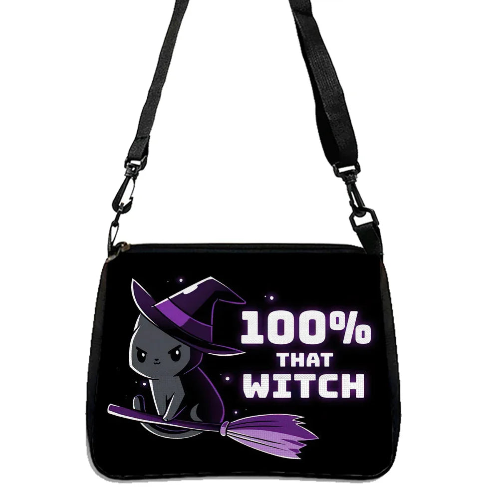 Witchy Print Shoulder Bags - Multiple Designs - Witchy wonder
