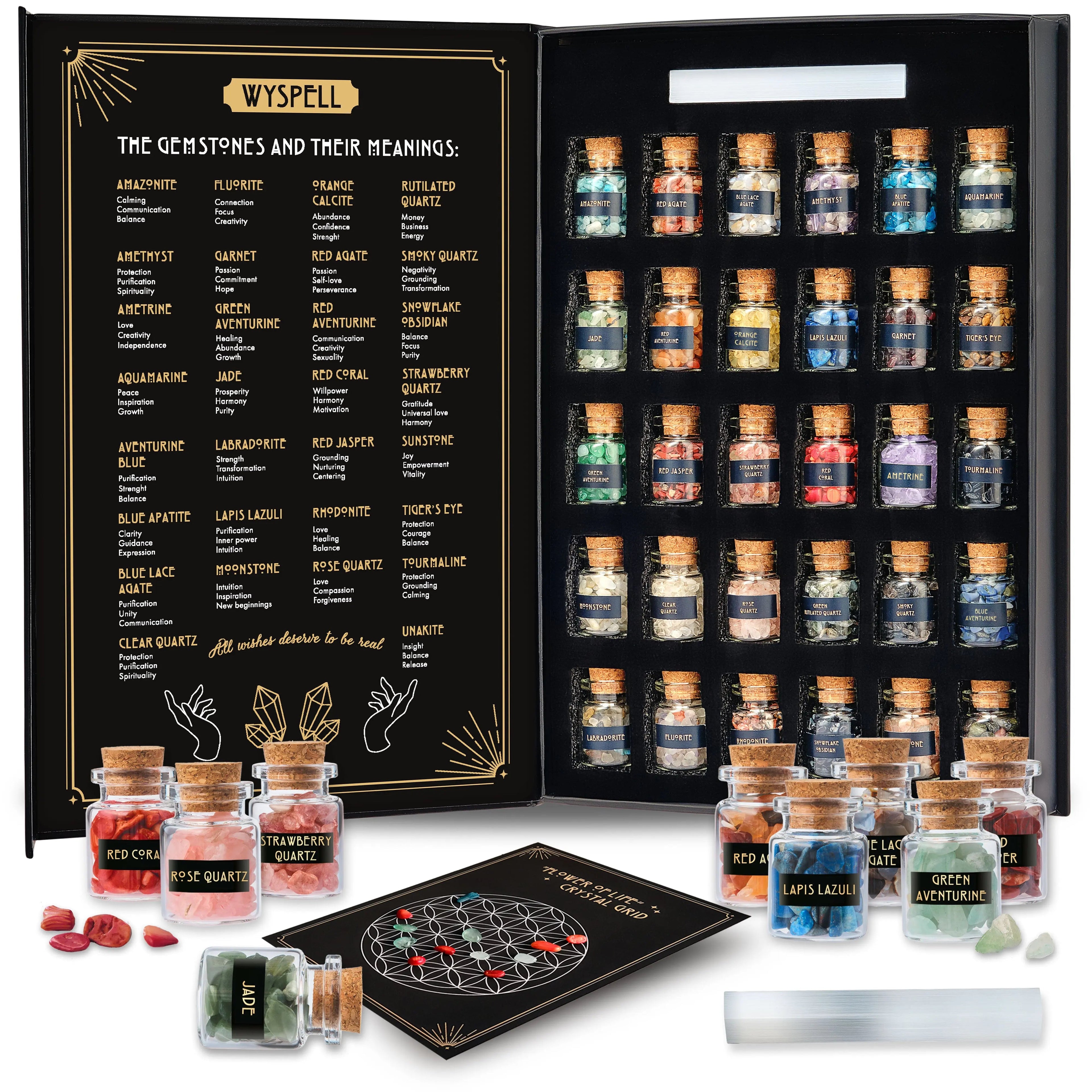 30 PCS Gemstone Kit - Witchy wonder