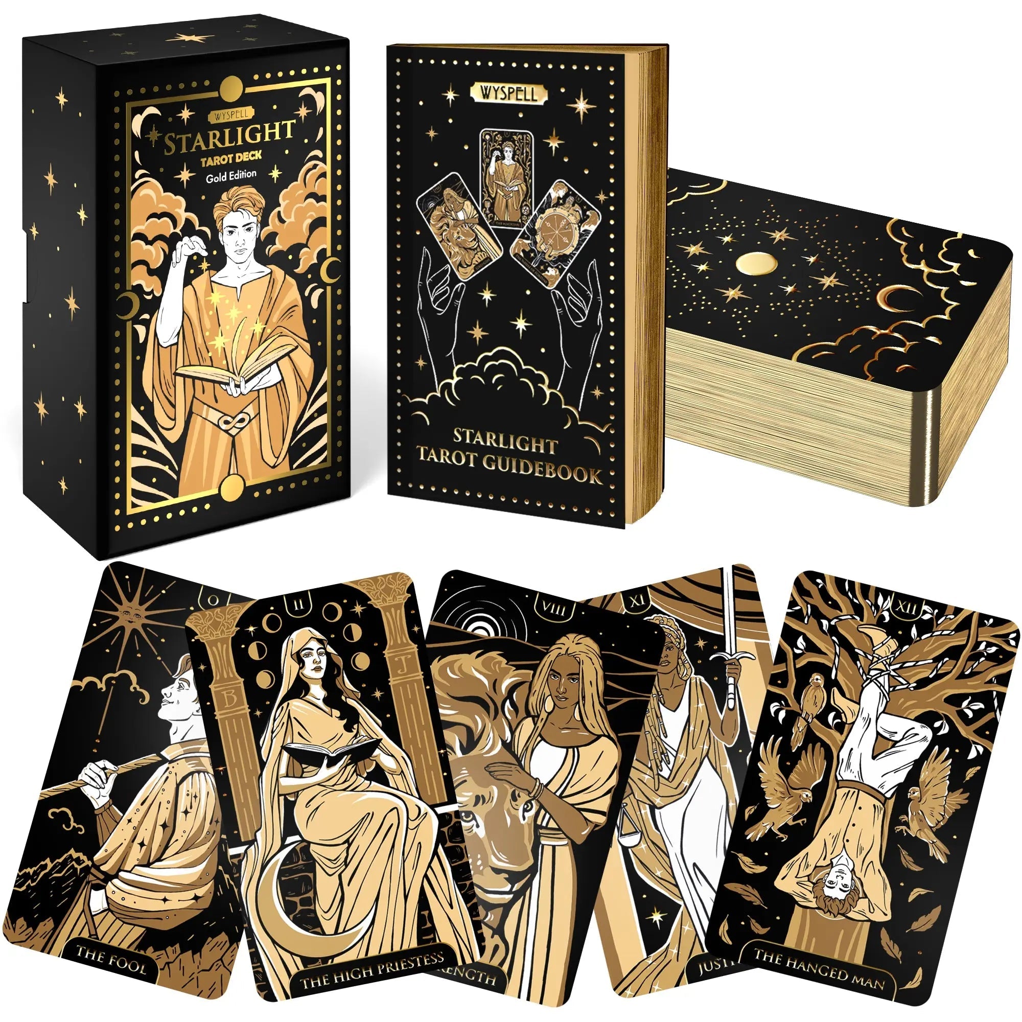 Starlight Gold Tarot - Witchy wonder