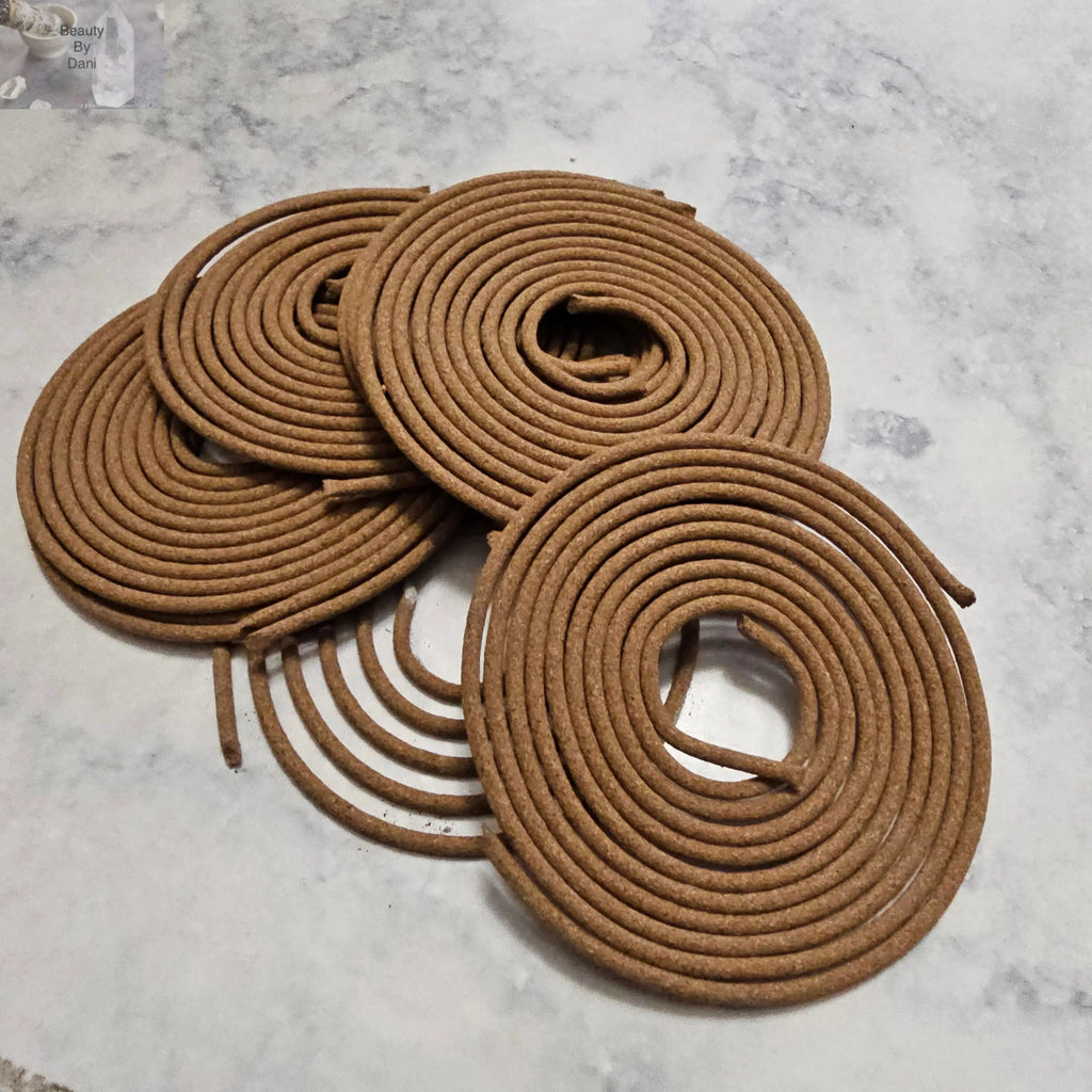 Sandalwood Incense Coils - Pack of 2
