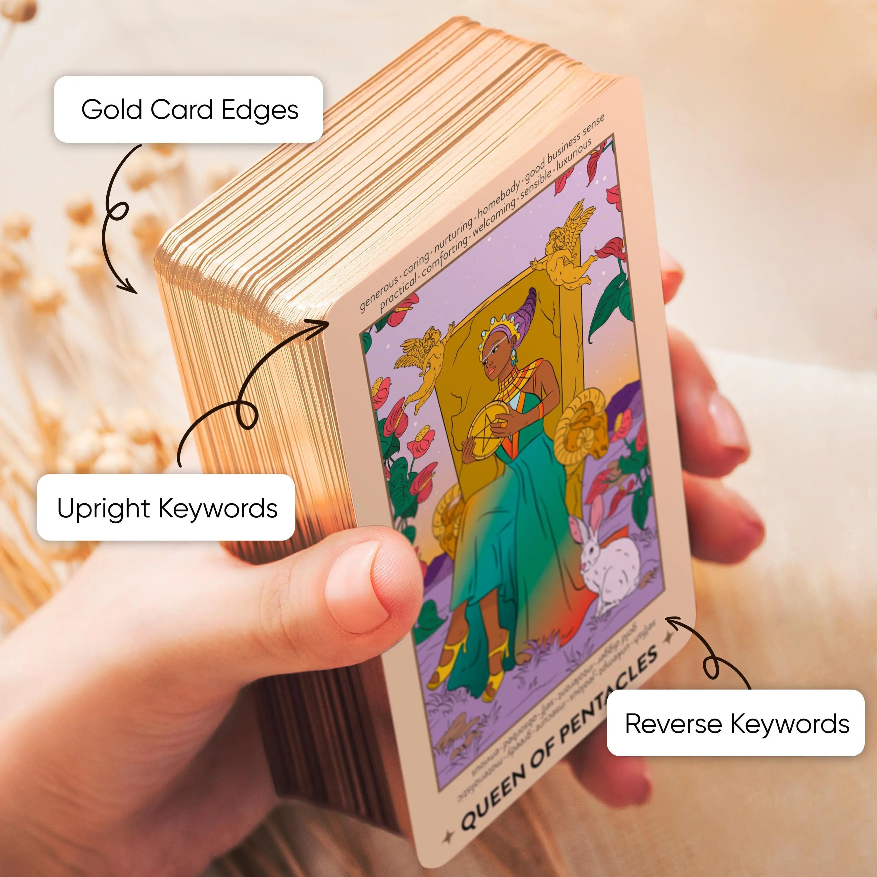 Neoteric Feminine Tarot (Keyword Edition) - Witchy wonder