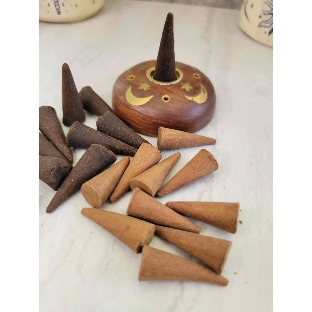 Natural Incense Cones, Incense Cone Assortment - Witchy wonder