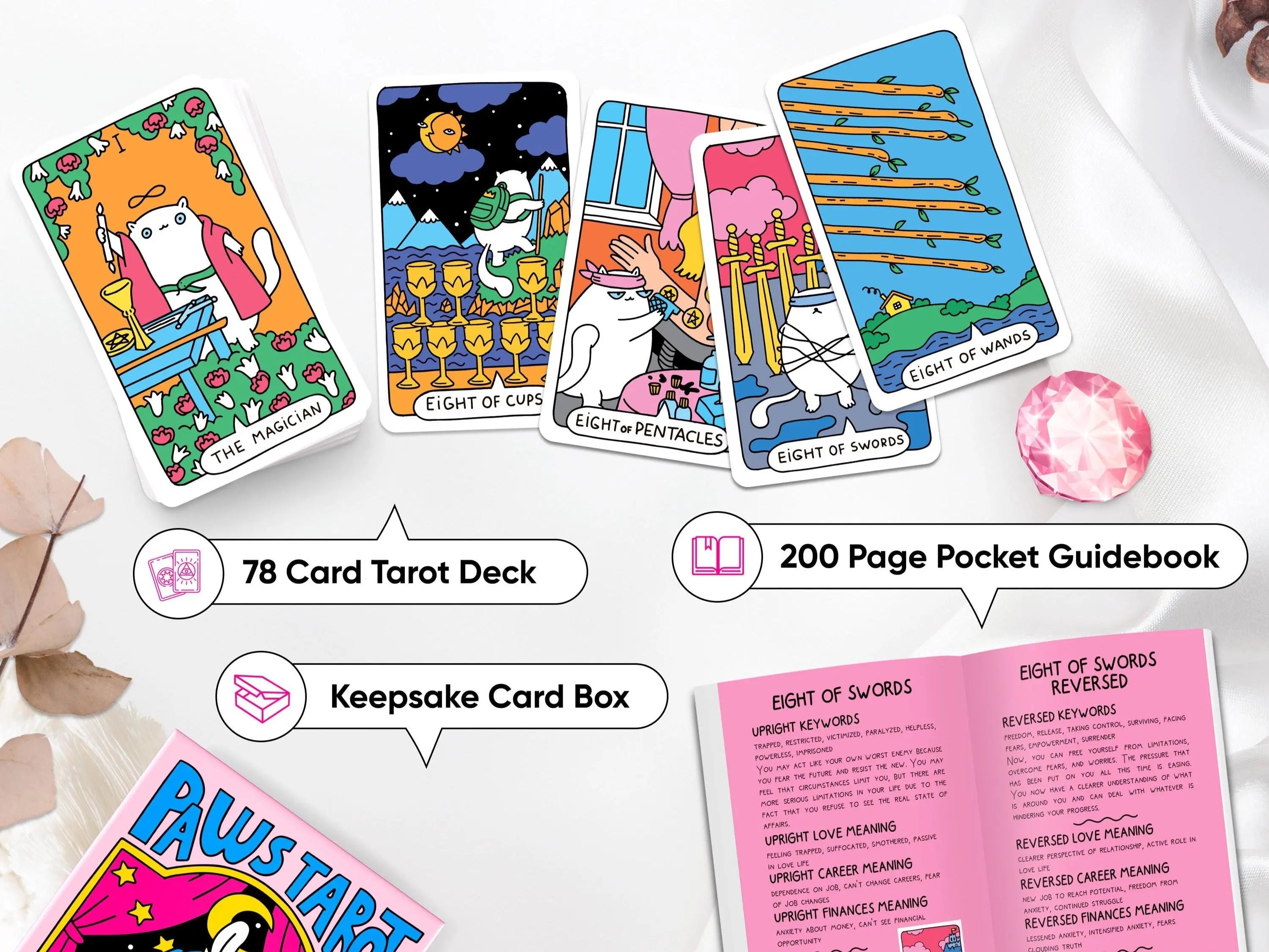 Cat Paws Tarot - Witchy wonder