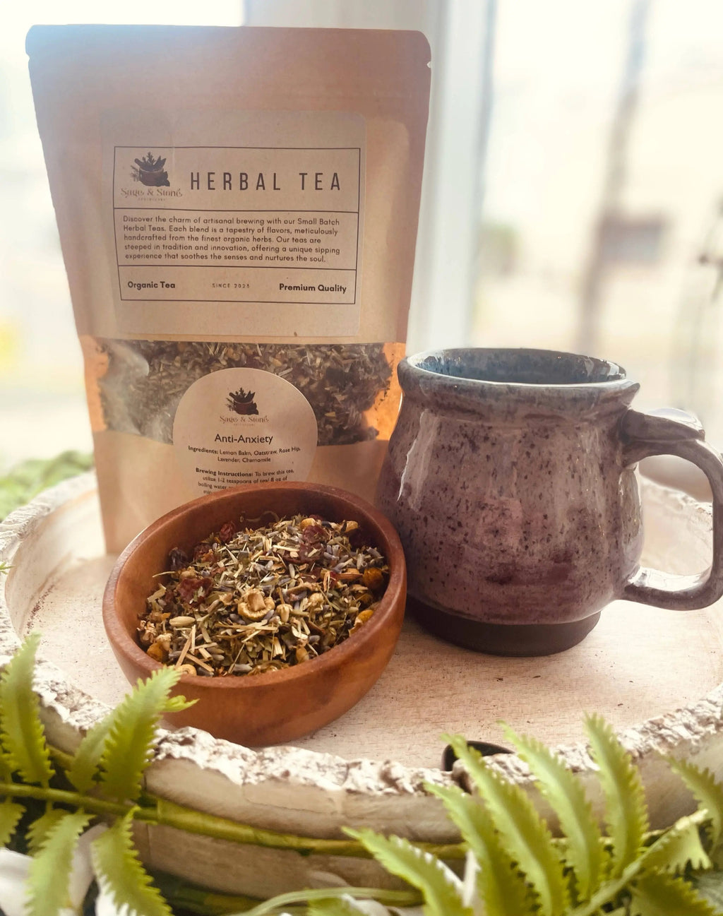Anti-Anxiety Herbal Tea - Witchy wonder