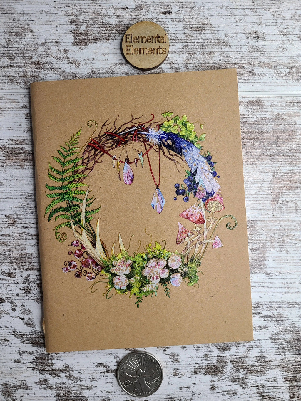 Element Witch's Wreathe Journal - Witchy wonder