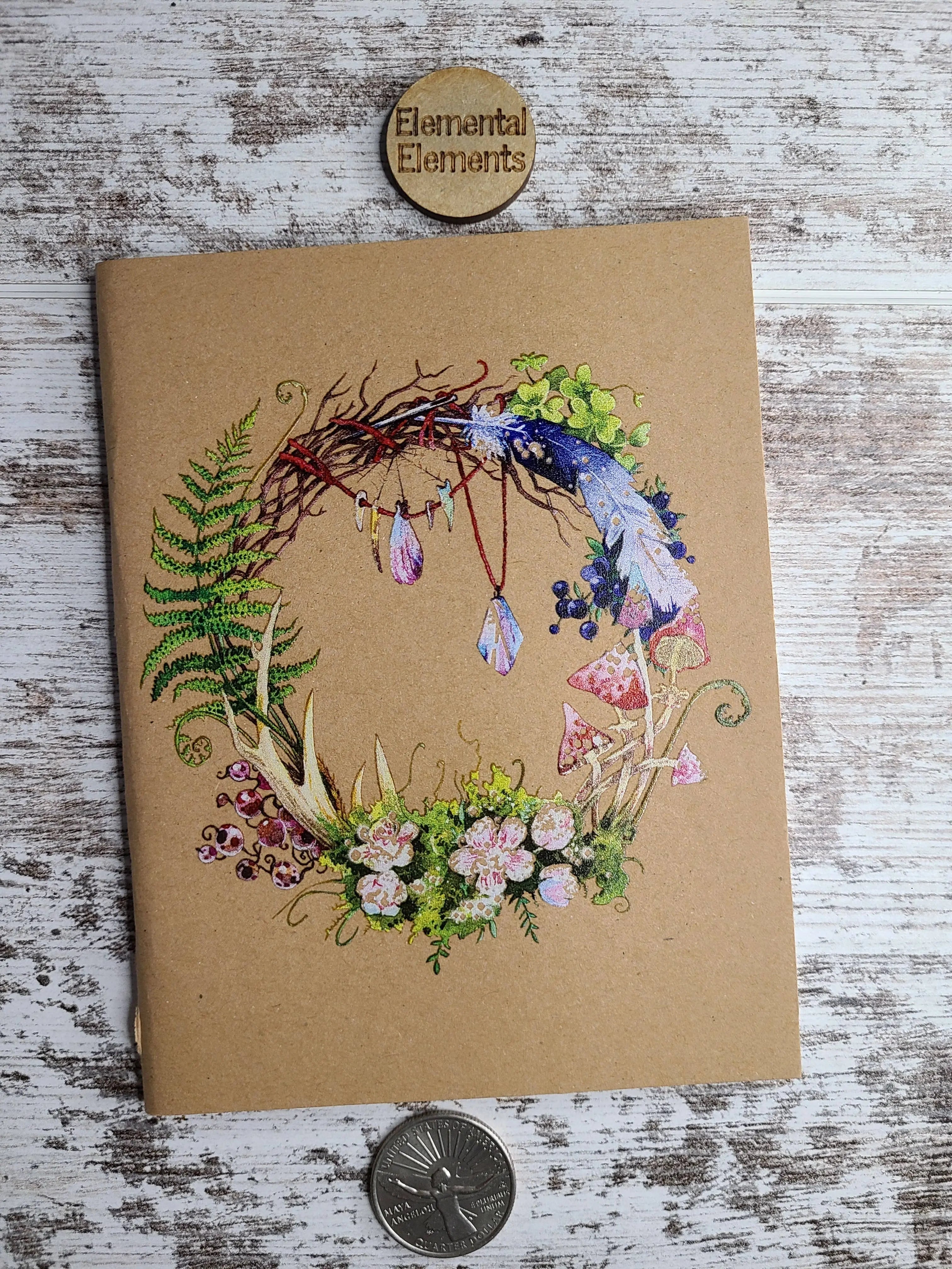 Element Witch's Wreathe Journal - Witchy wonder