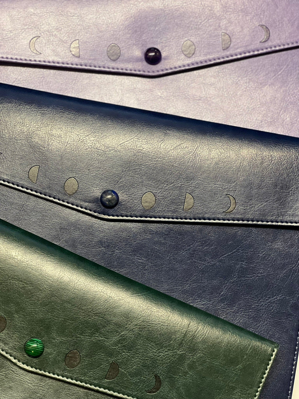 Moon Phases Clutch Purse - Witchy wonder