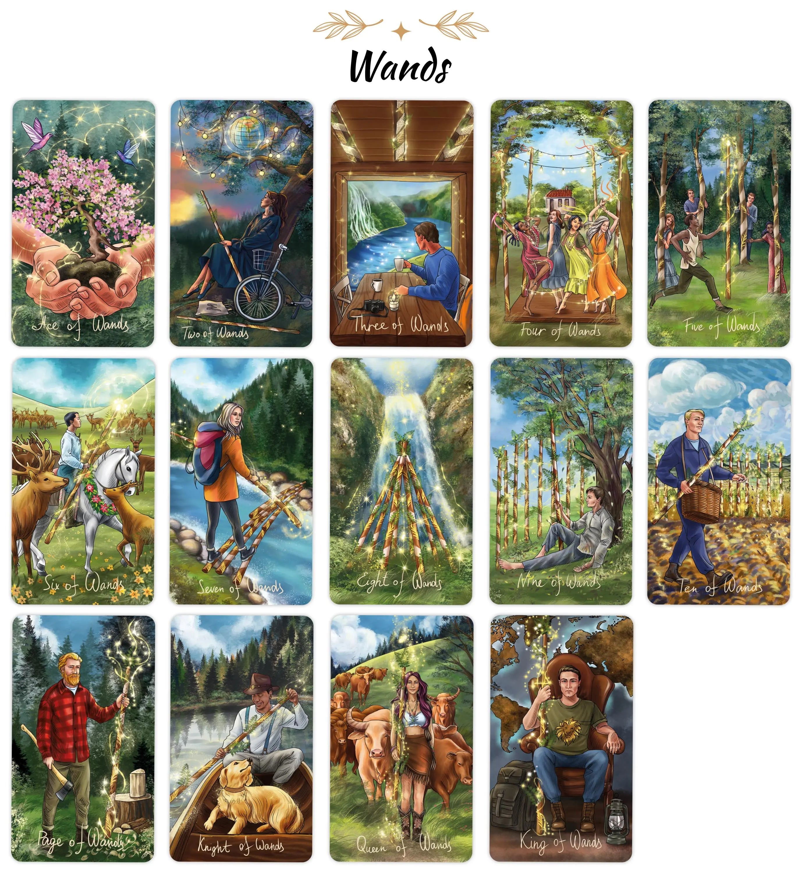 Wild Reflections Tarot - Witchy wonder