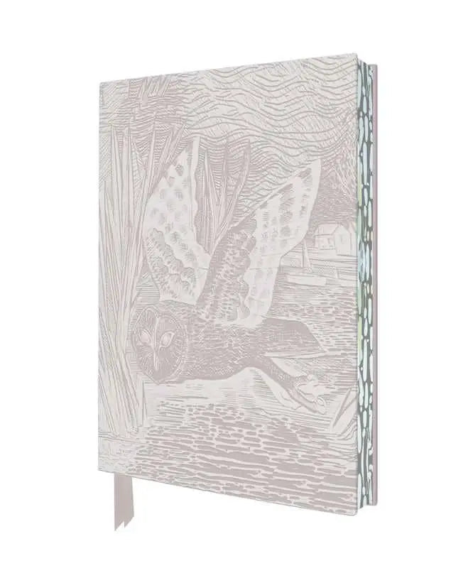 Marsh Owl Artisan Art Notebook - Witchy wonder