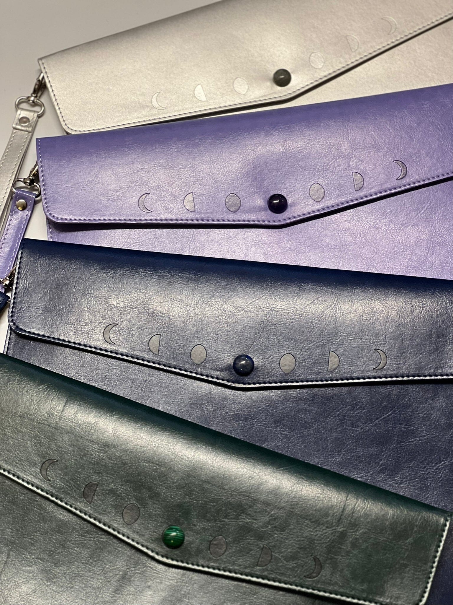 Moon Phases Clutch Purse - Witchy wonder