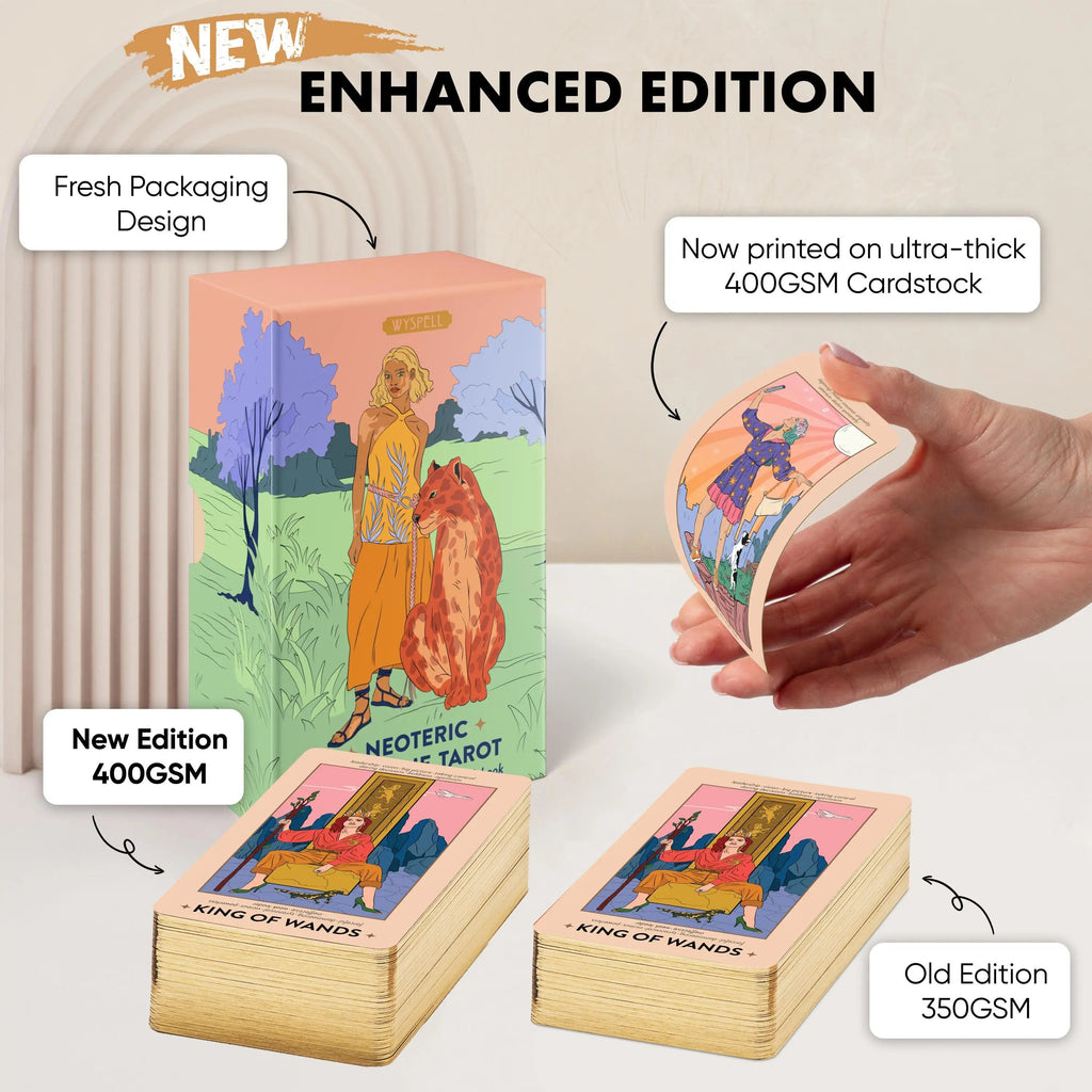 Neoteric Feminine Tarot (Keyword Edition) - Witchy wonder