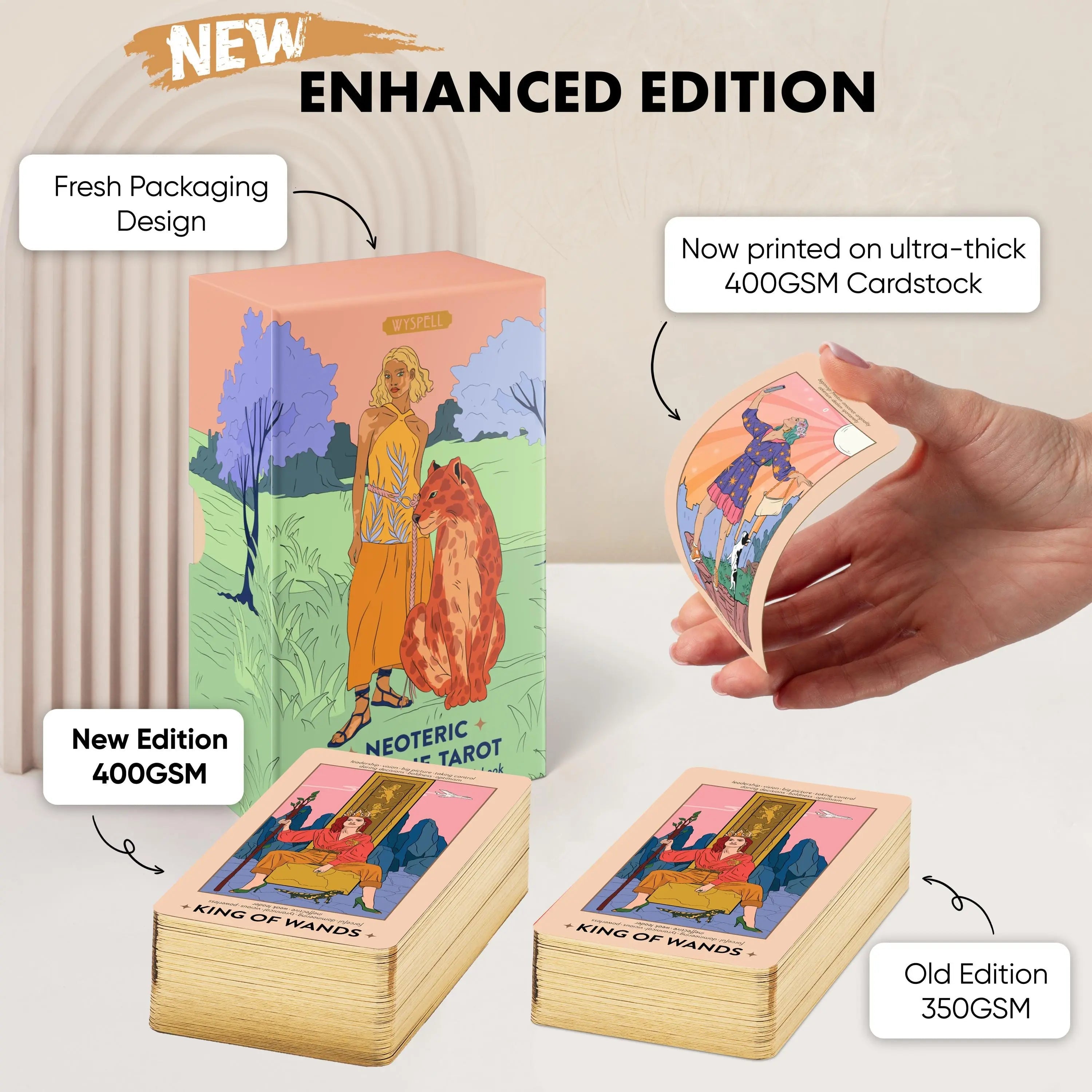 Neoteric Feminine Tarot (Keyword Edition) - Witchy wonder