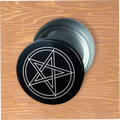 Pentagram herb stash/storage container - Witchy wonder