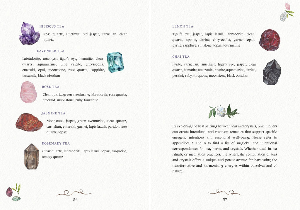 A Tea Witch’s Crystal Brews - Witchy wonder
