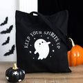 Keep Your Spirits Up Halloween Ghost Tote Bag - Witchy wonder