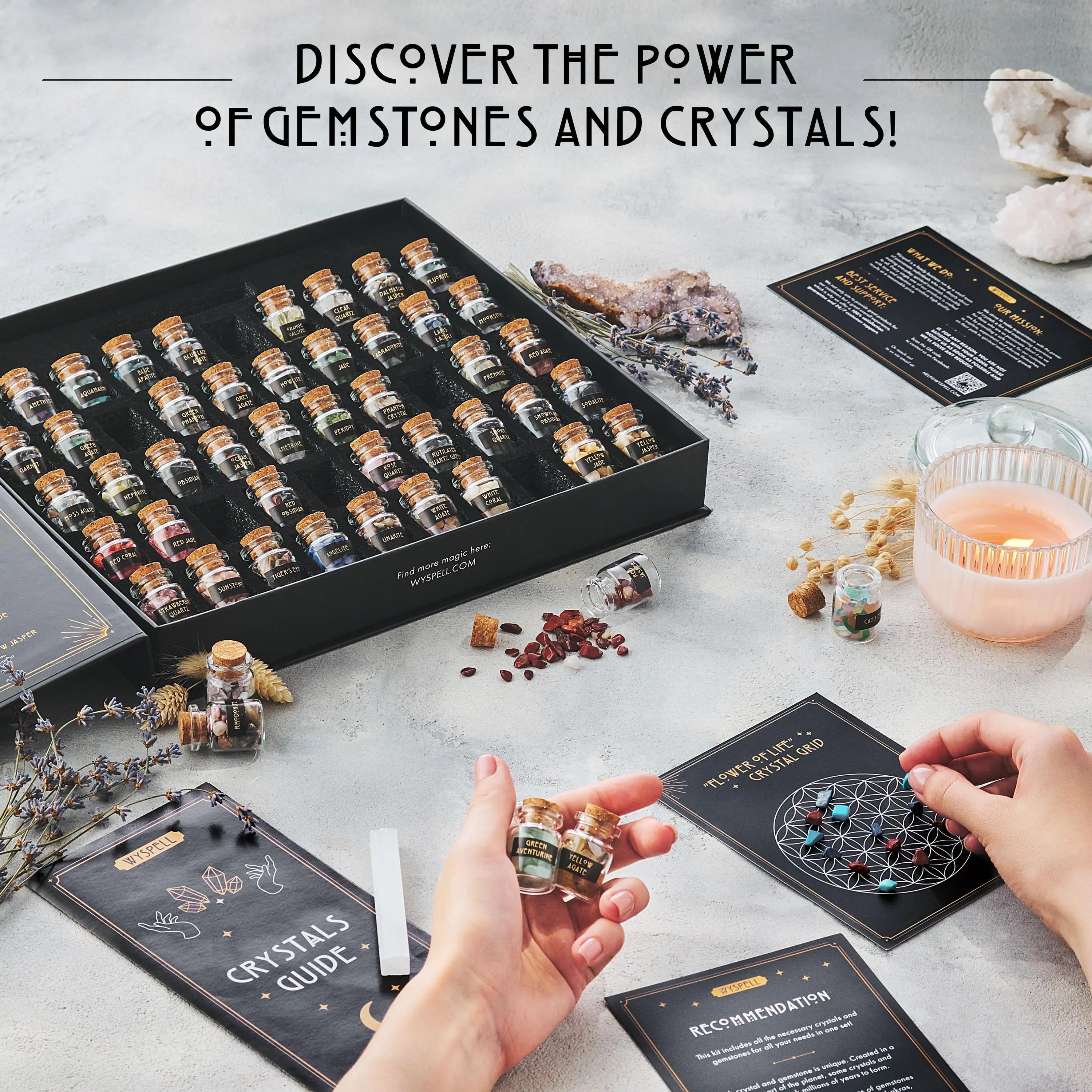 50 PCS Gemstone Kit - Witchy wonder