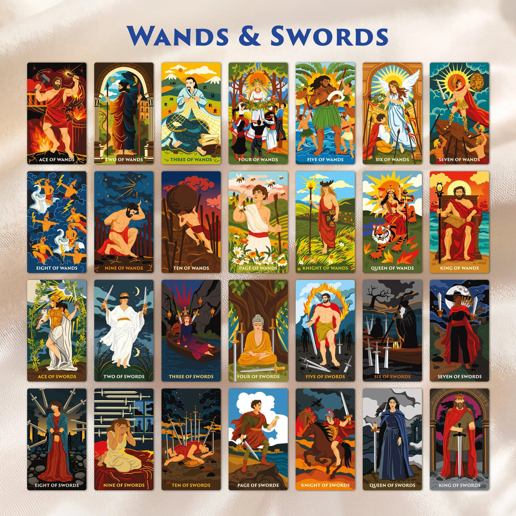 Pantheon Tarot Deck - Witchy wonder