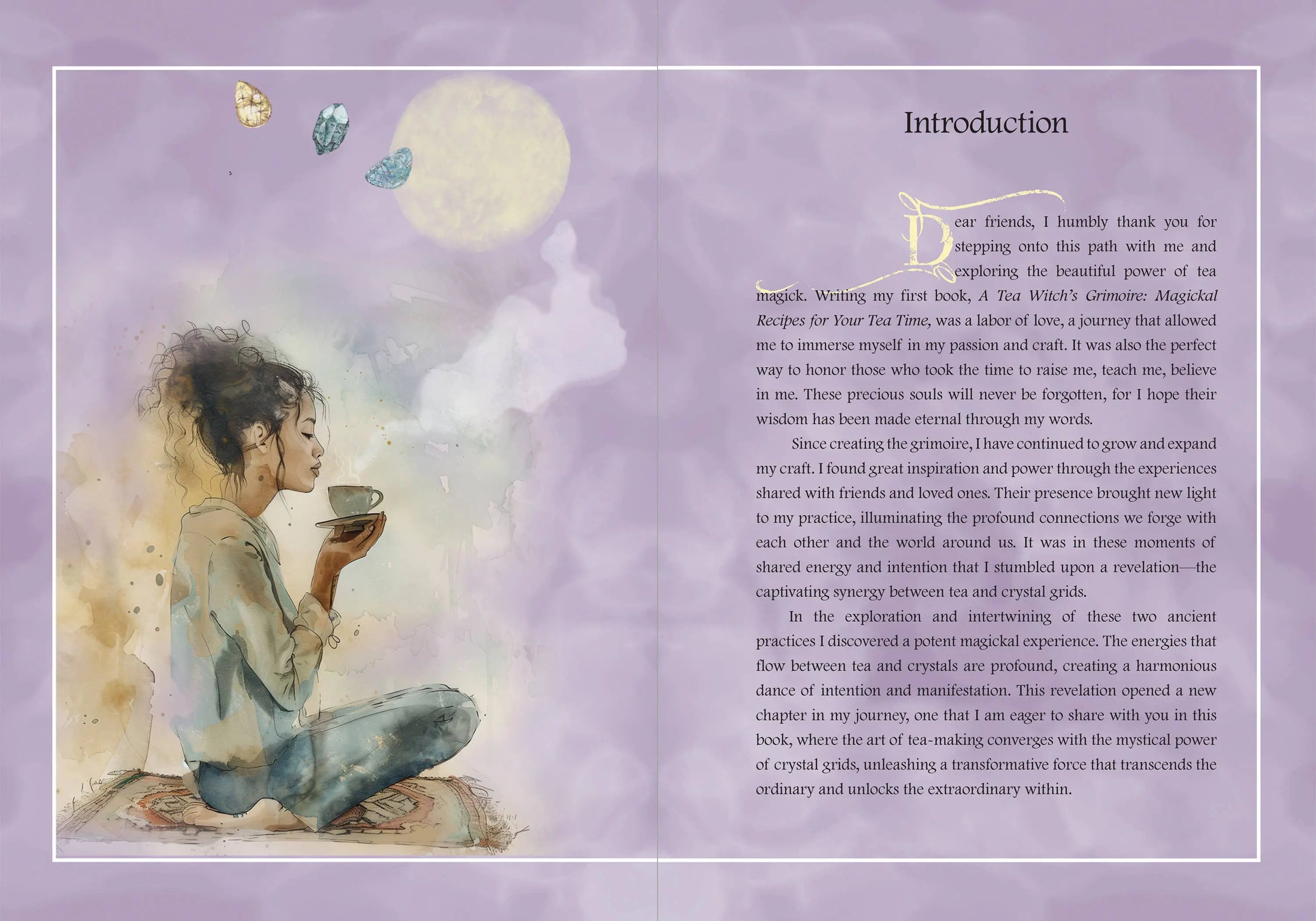 A Tea Witch’s Crystal Brews - Witchy wonder