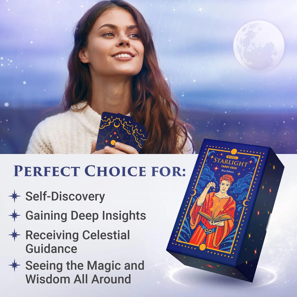 Starlight Blue Tarot - Witchy wonder