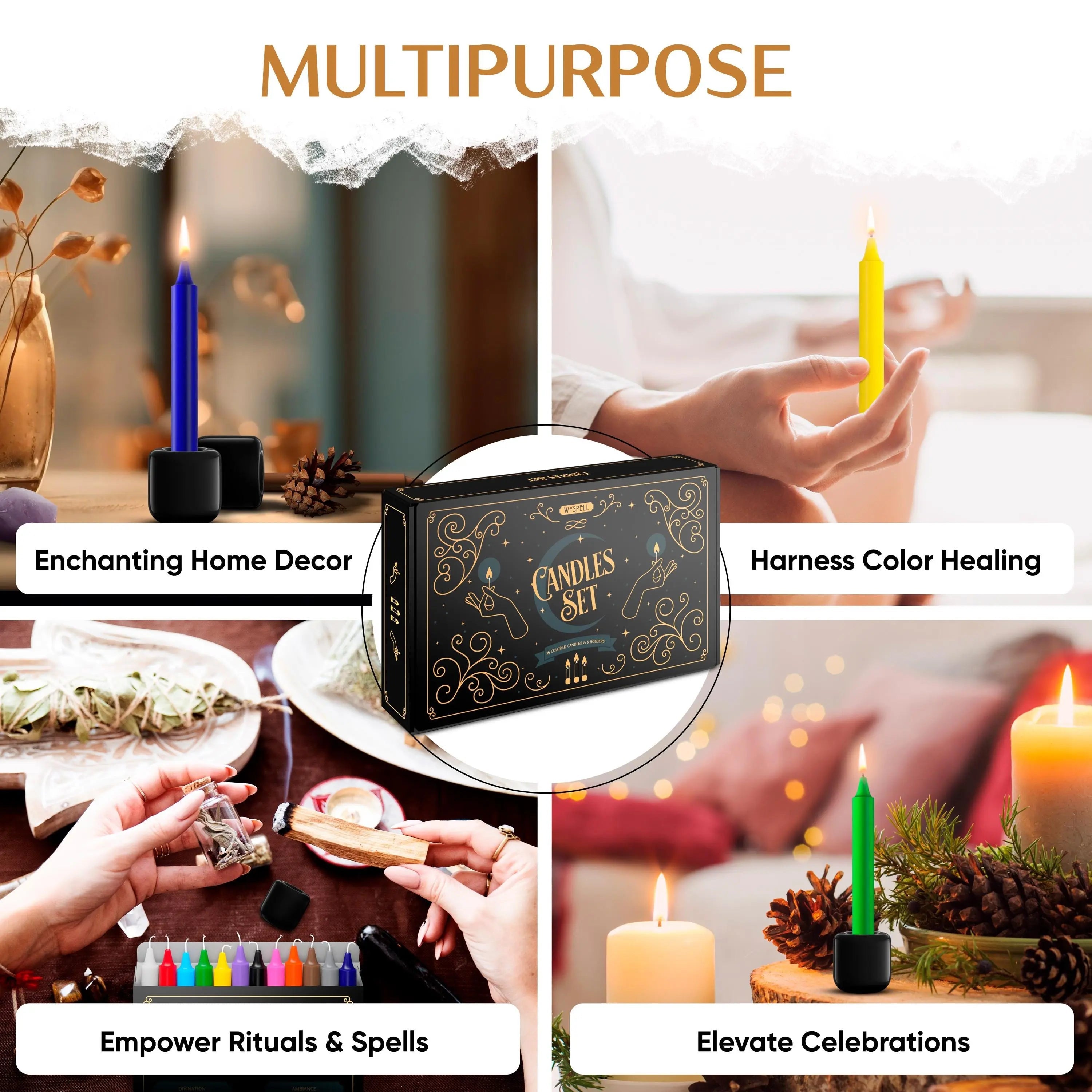 36 PCS Candle Kit - Witchy wonder