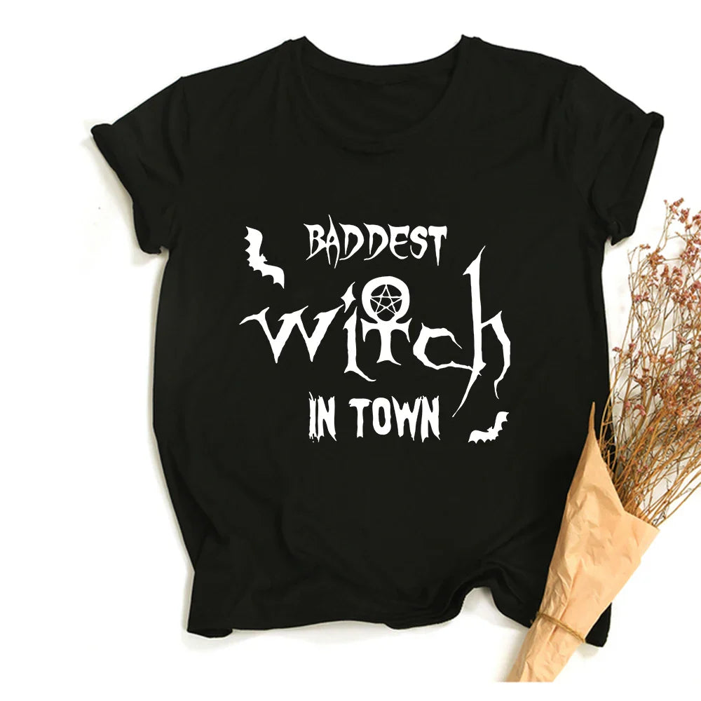 Witchy Quotes Crop Top T-Shirts - Witchy wonder