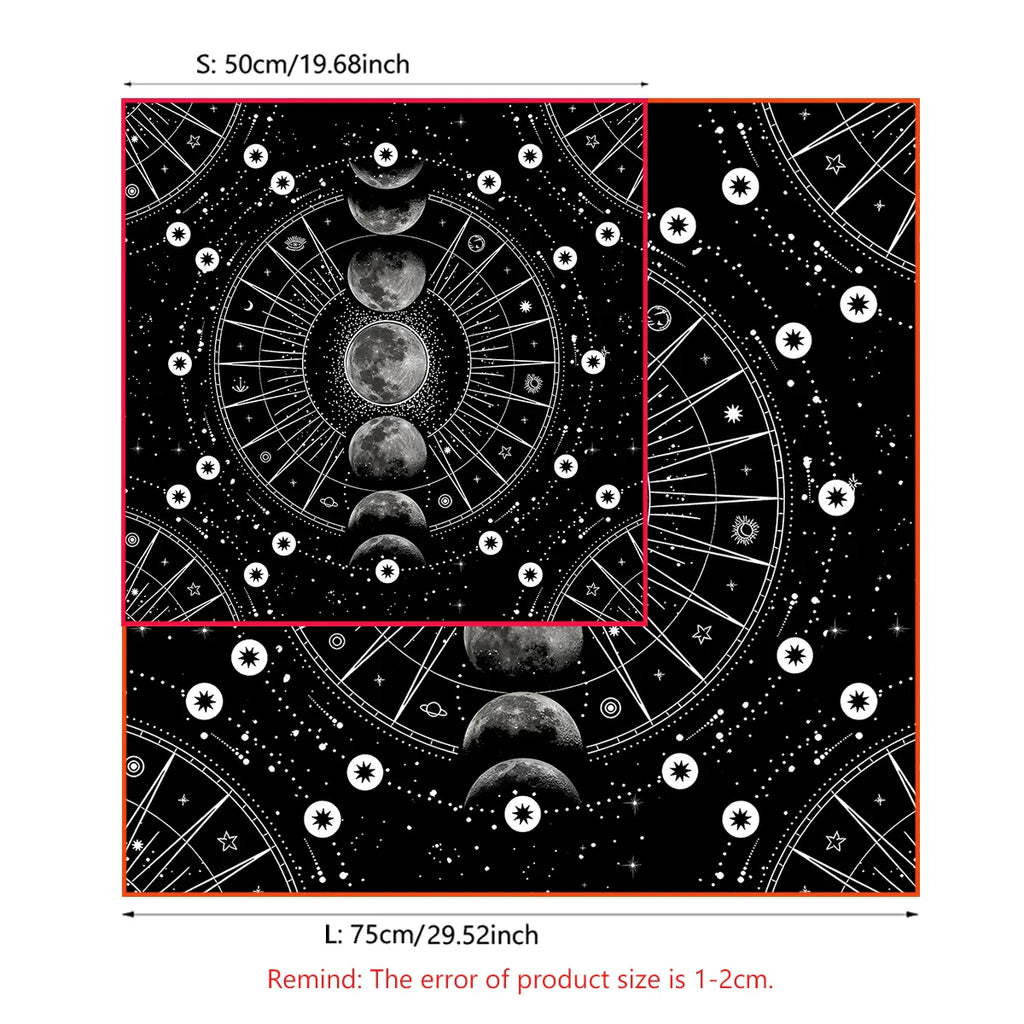 Moon Phase Altar Cloth - Witchy wonder