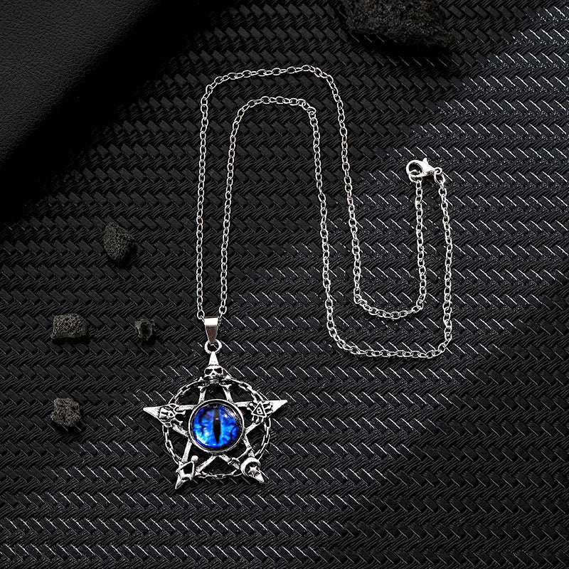 Dragon Eye Pentacle Necklaces - Witchy wonder