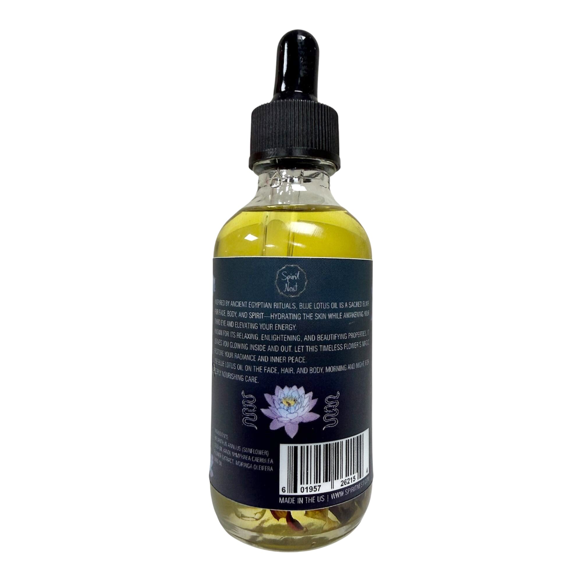 Blue Lotus Ritual Face Oil | Sacred Egyptian Elixir for Glow & Spiritual Awakening 🩵🌿 - Witchy wonder
