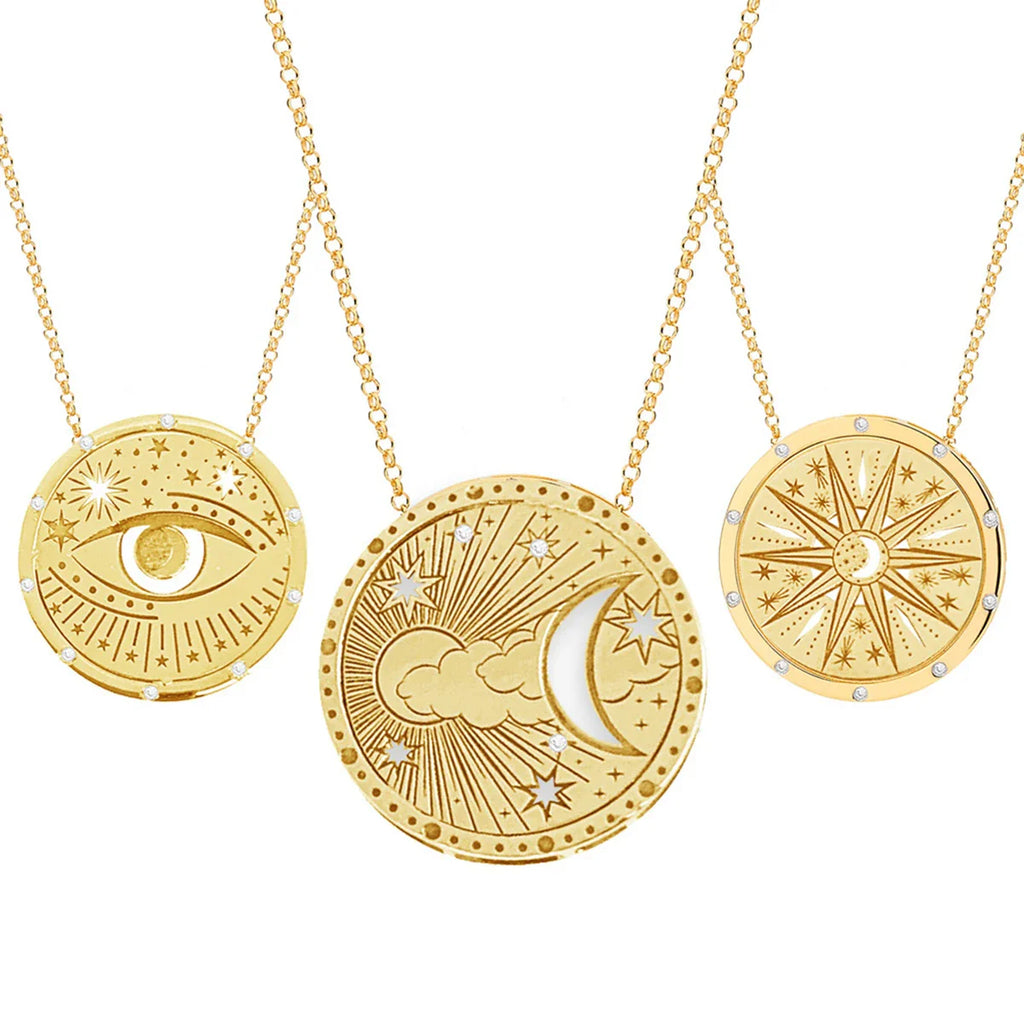 Gold Boho Design Necklaces - Witchy wonder