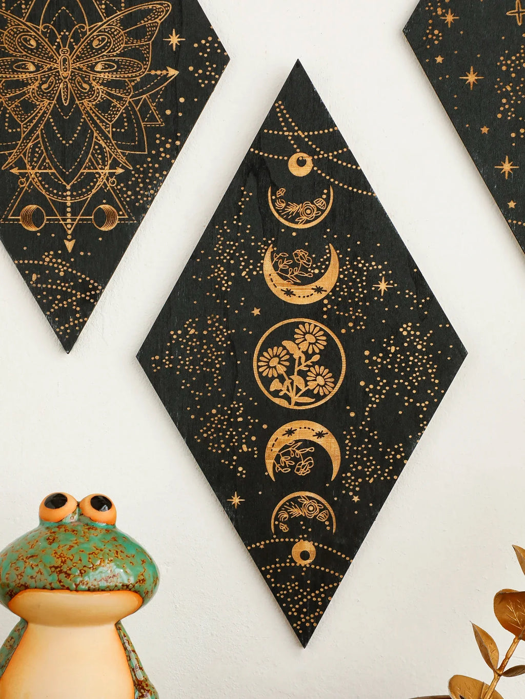 Moon Phase Wall Plaques - Witchy wonder
