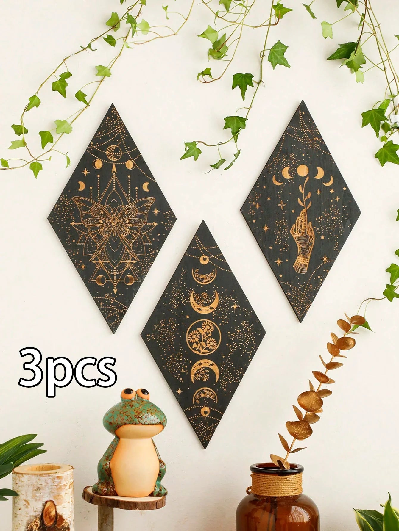 Moon Phase Wall Plaques - Witchy wonder