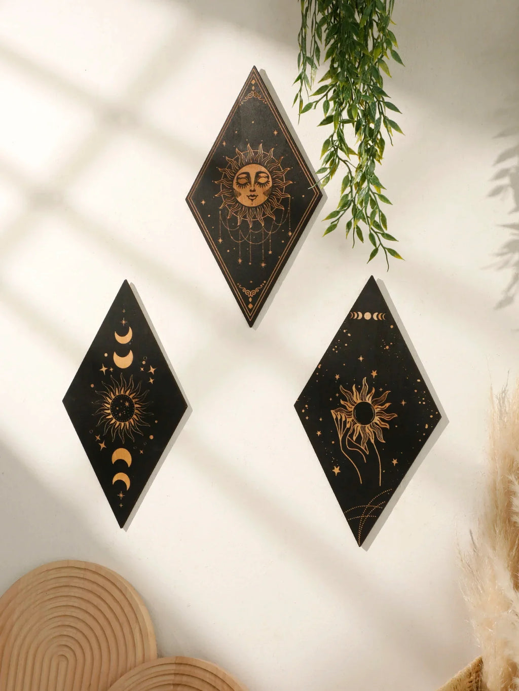 Wood Witchy Wall Plaques - Witchy wonder