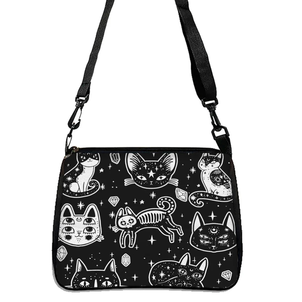 Witchy Print Shoulder Bags - Multiple Designs - Witchy wonder