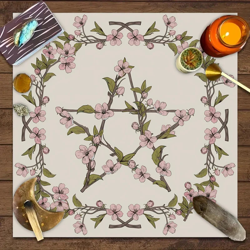 Pentacle Altar Cloth - Witchy wonder