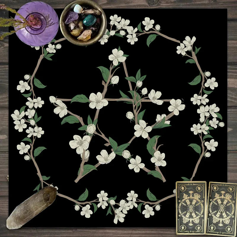 Pentacle Altar Cloth - Witchy wonder