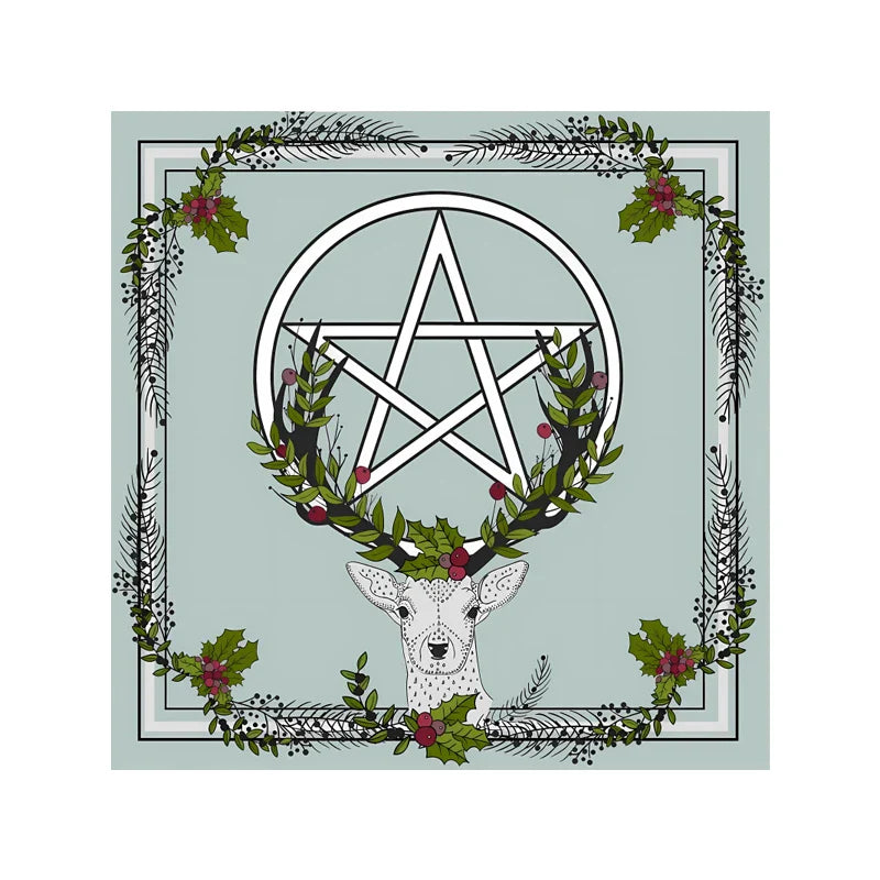 Pentacle Altar Cloth - Witchy wonder