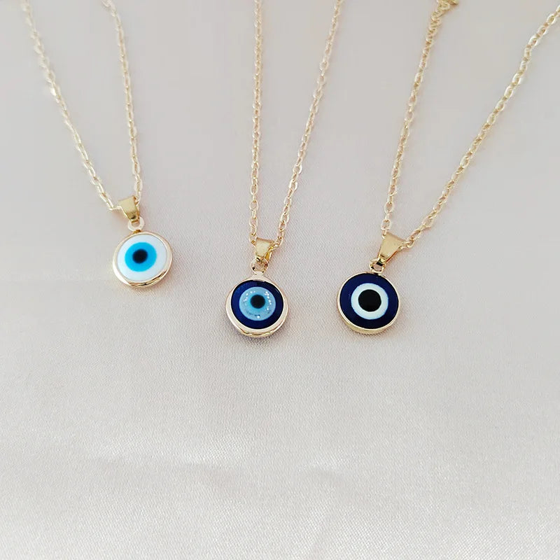 Gold Evil Eye Necklaces - Witchy wonder