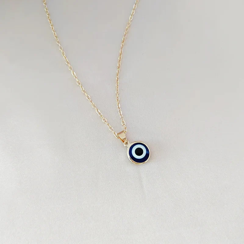 Gold Evil Eye Necklaces - Witchy wonder