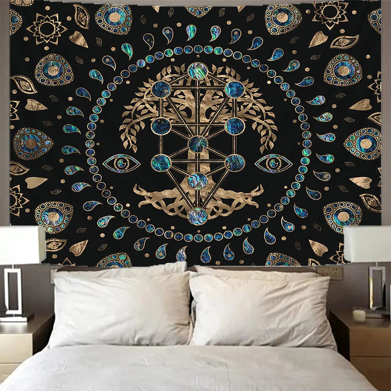 Tree Of Life Tapestries - Witchy wonder
