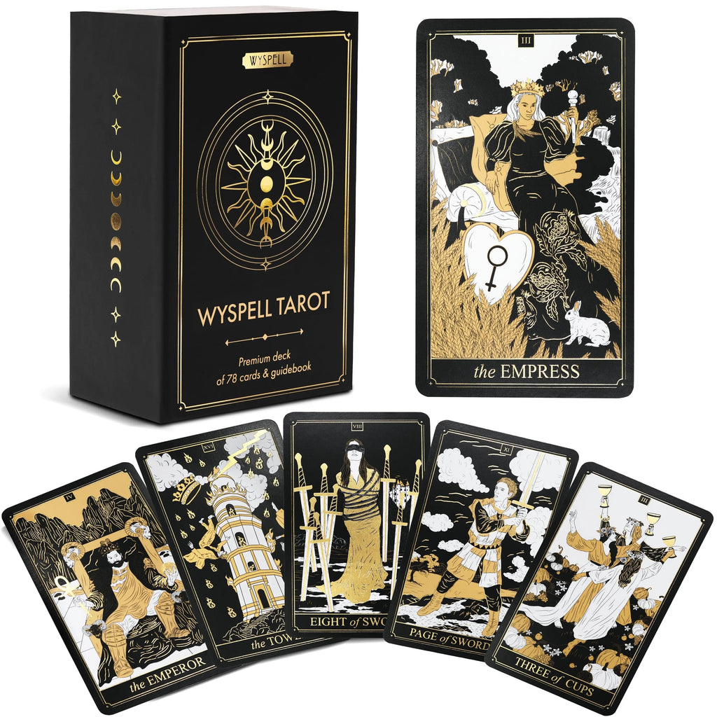 Gold Tarot Deck - Witchy wonder