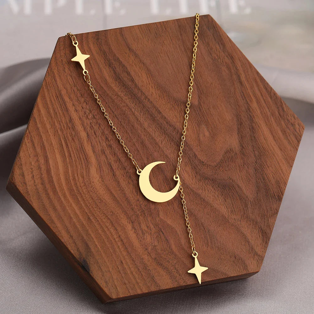 Moon Star Necklaces - Witchy wonder