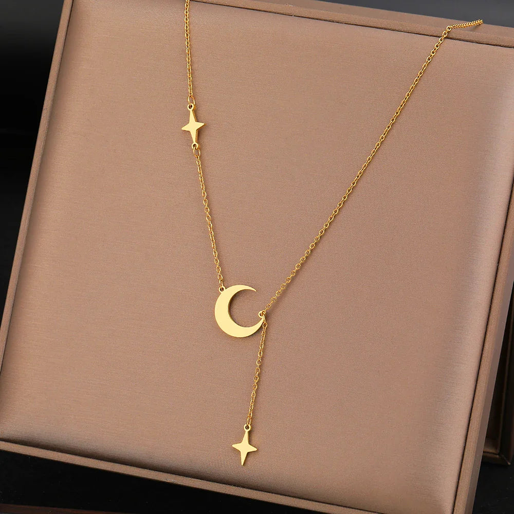 Moon Star Necklaces - Witchy wonder